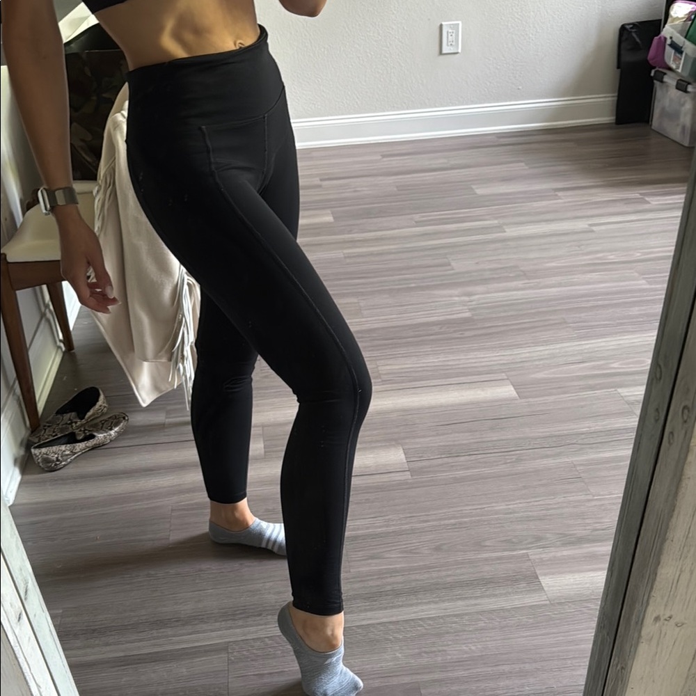 Sold!! Lorna Jane Black High-Waisted Leggings